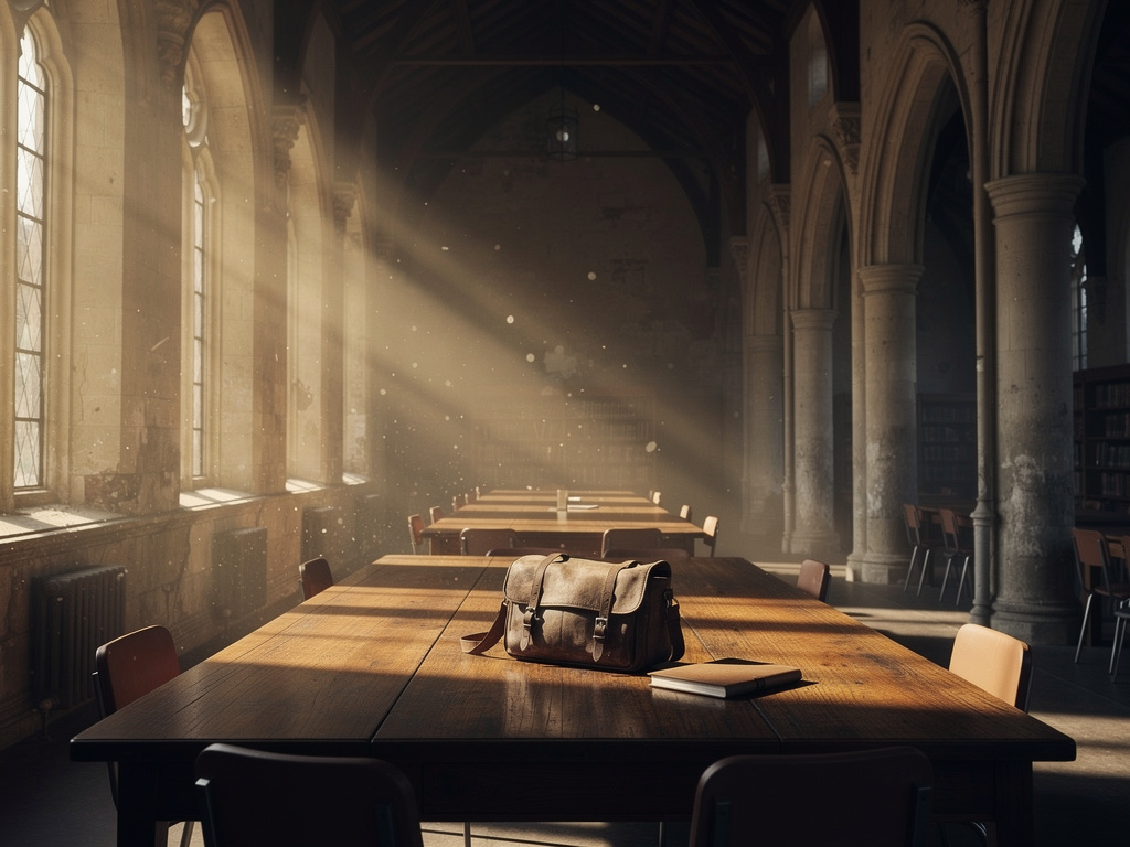 A coming-of-age scene representing the formation of identity